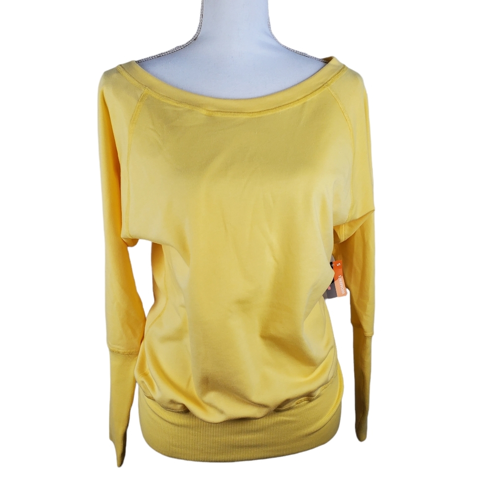 Nux NWT lightweight sweatshirt athleisure top S